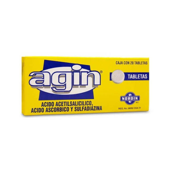 Agin 20 tabletas