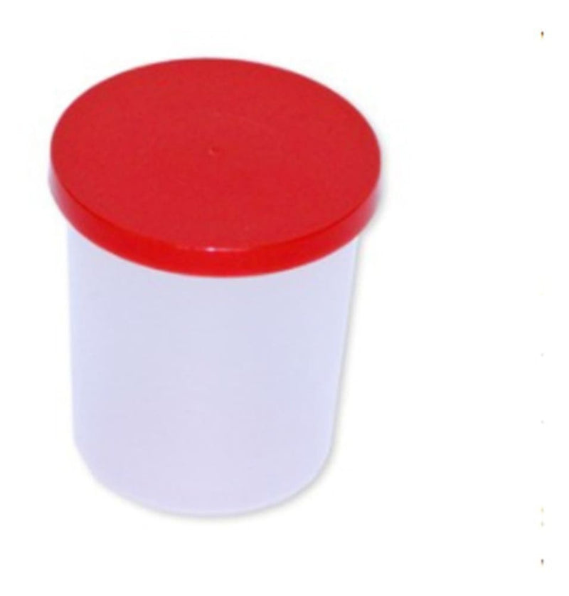 Vaso copro con tapa hermetica 120m