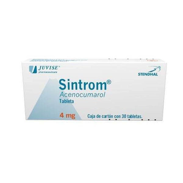 Sintrom 30 tabletas 4mg