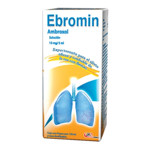 Ambroxol 15 mg./5 ml. solucion 120ml (ebromin)