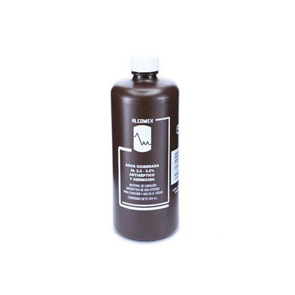 Agua oxigenada alcomex 500ml