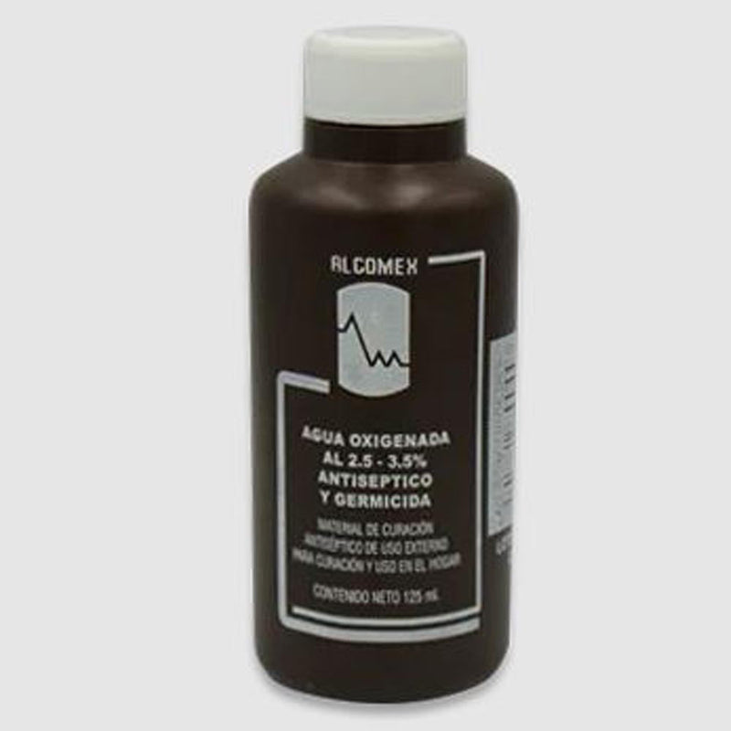 Agua oxigenada alcomex 125ml