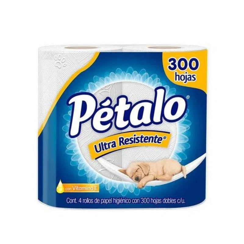 Petalo papel higienico ultra res. 300 h con 4