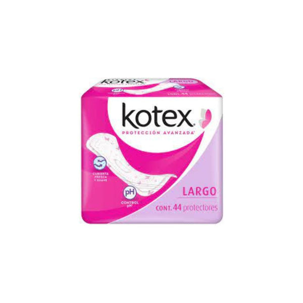 Toallas kotex f&s panty protectores largos 44