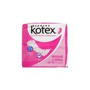 Toallas kotex f&s panty protectores regular 44