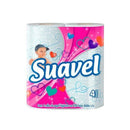 Papel higienico suavel con 4