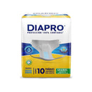 Pañal diapro pants grande con 10 piezas