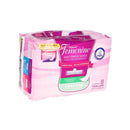 Toallas femeninas dep super con 8 piezas