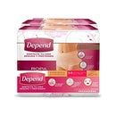 Depend ropa interior mujer mediano 8 pieza