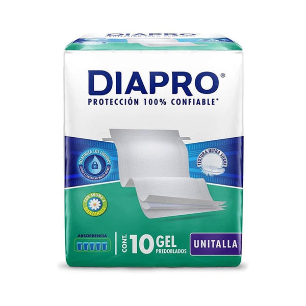 PAN DIAPRO ADULTO UNIT 10PZ