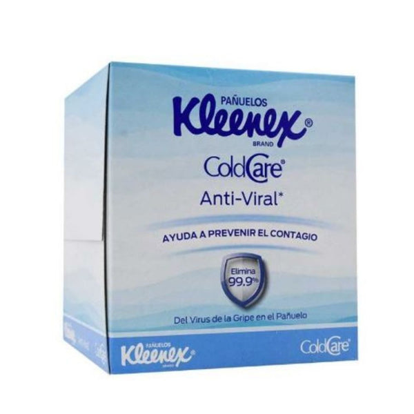 Panuelos kleenex antiviral 80 piezas