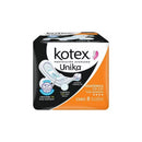 Toallas u kotex anatomica con alas con 8