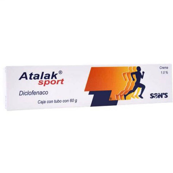 Diclofenaco 1 g./100 g. crema 60gr (atalak)