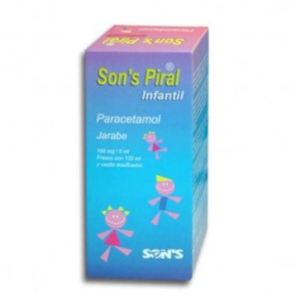 PARACETAMOL 160MG/5ML INF JBE 120ML (SONS PIRAL)
