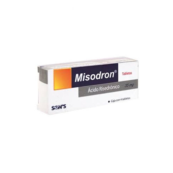 Risedronato 35mg grageas con 4 (misodron)