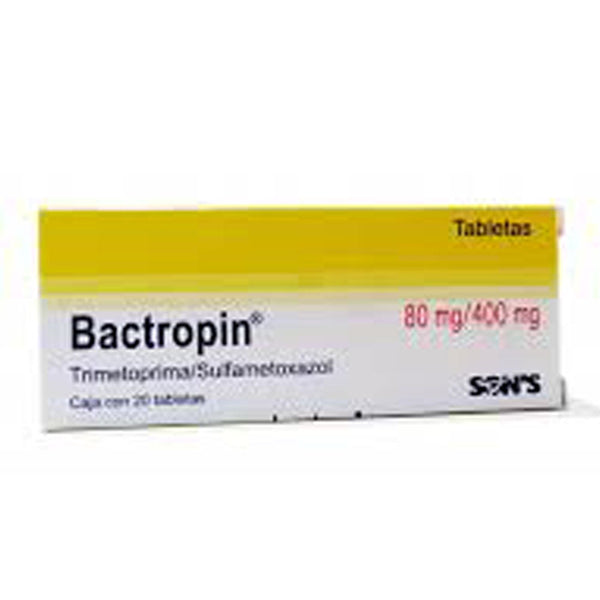 Trimetoprima-sulfametoxazol 80 mg./400 mg. tabletas con 20 (bactropin)