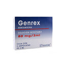 GENTAMICINA 80 MG./2 ML. AMP C/5 (GENREX) *A