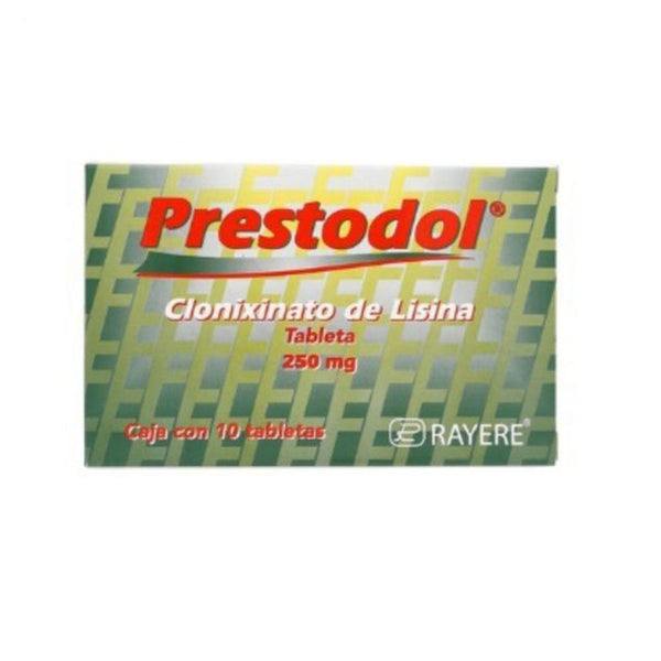 Clonixinato de lisina 250mg tabletas con 10 (prestodol )