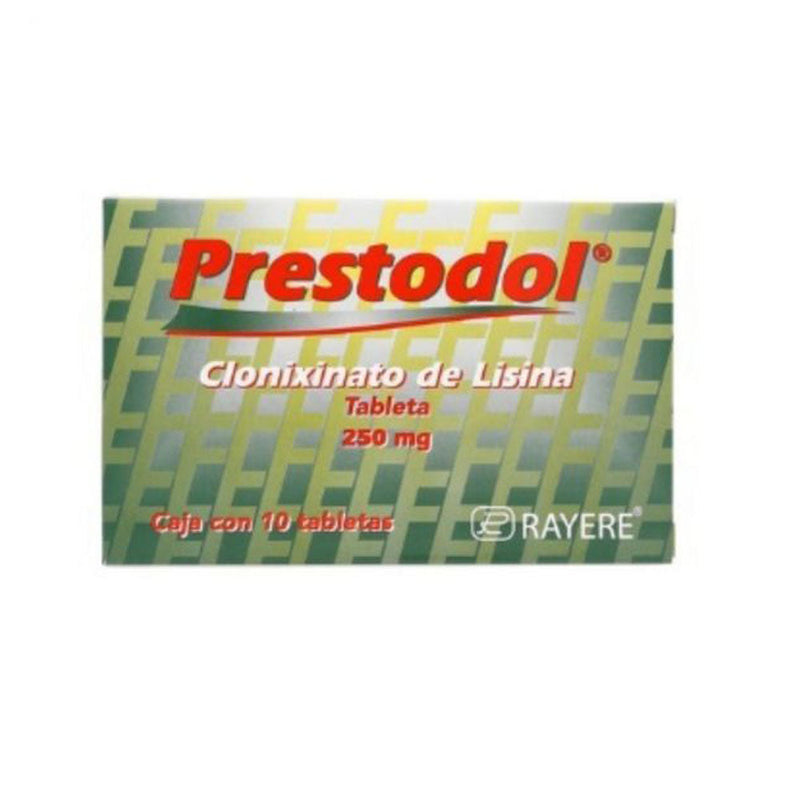 Clonixinato de lisina 250mg tabletas con 10 (prestodol )