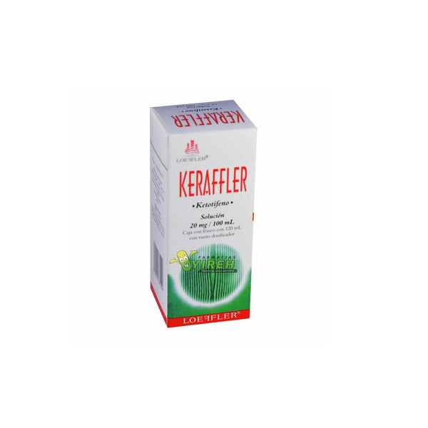 Ketotifeno solucion 1mg/5/120ml (keraffler)