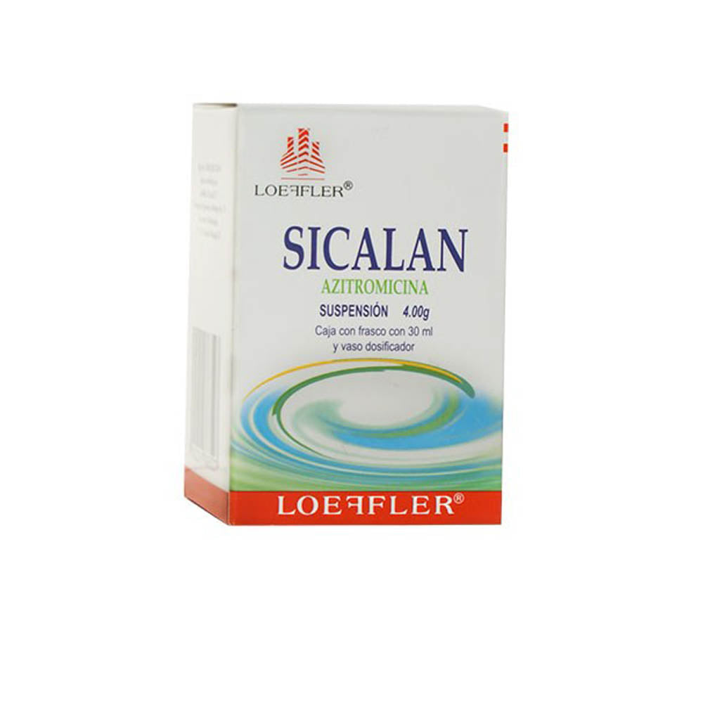 Azitromicina 4 g solucion 30ml (sicalan)