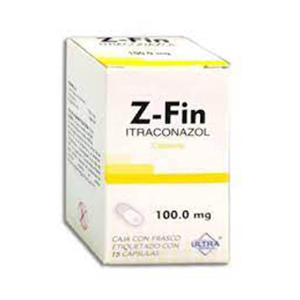 ITRACONAZOL 100 MG. CAPS C/15 (Z-FIN)