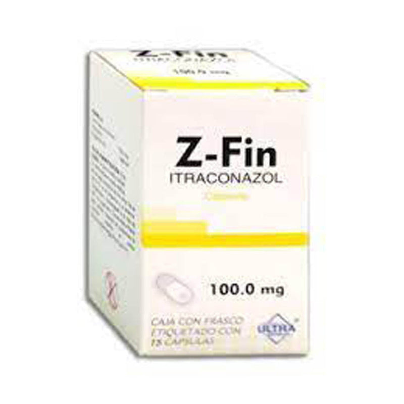 ITRACONAZOL 100 MG. CAPS C/15 (Z-FIN)