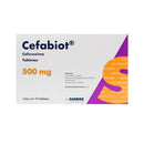 Cefabiot 10 tabletas 500mg *a