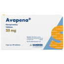 Avapena 20 tabletas 25mg