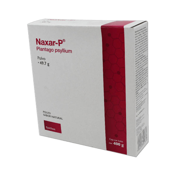 Plantago psyllium 49.7 g./100 g. polvo 400gr (synthon)