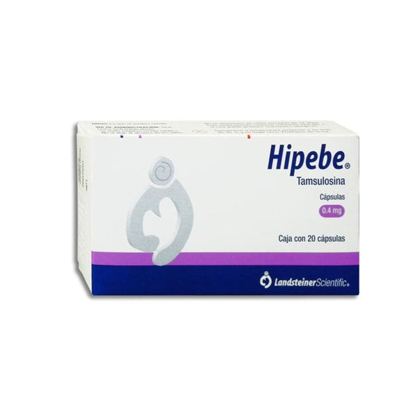 Tamsulosina 0.4 mg. capsulas con 20 (hipebe)