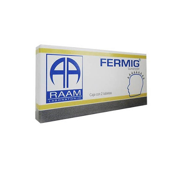 Sumatriptan 50 mg tabletas con 2 (fermig)