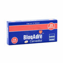 Carvedilol 25 mg tabletas con14 (bloqadre)