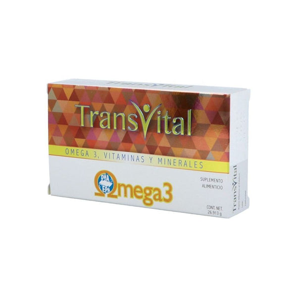 Transvital 30 capsulas de gelatina