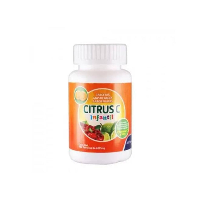 Citrus c infantil con 100 tabletas