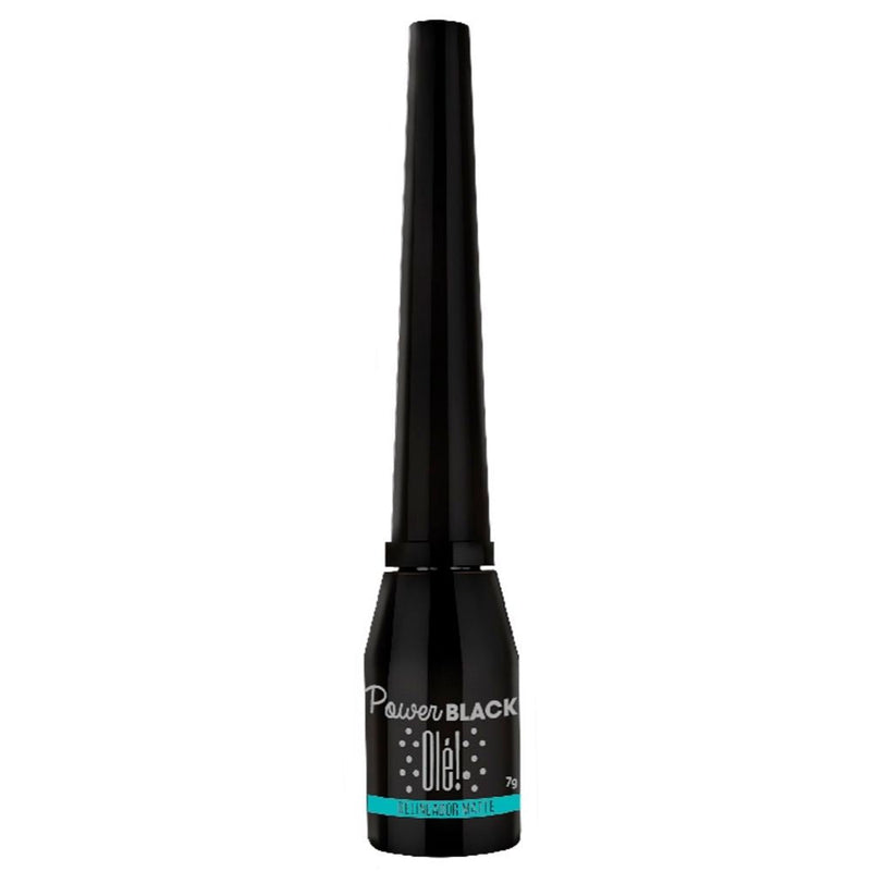 Delineador liquido de ojos negro