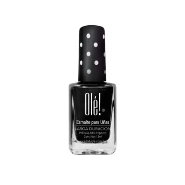 Esmalte negro satinado 13 ml