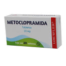Metoclopramida 10 mg tabletas con 20 (loeffler)