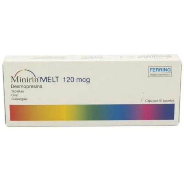 Minirim melt 30 tabletas 120 mcg