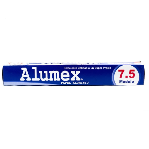 Papel aluminio alumex 7.5 mts