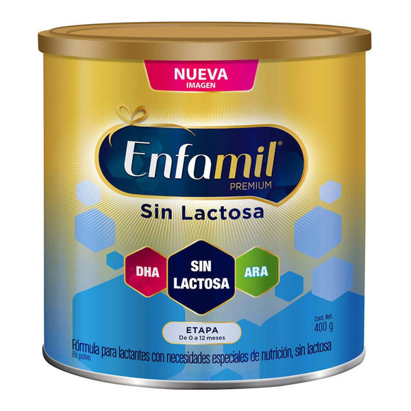 Leche enfagrow sin lactosa premium 400gr nf