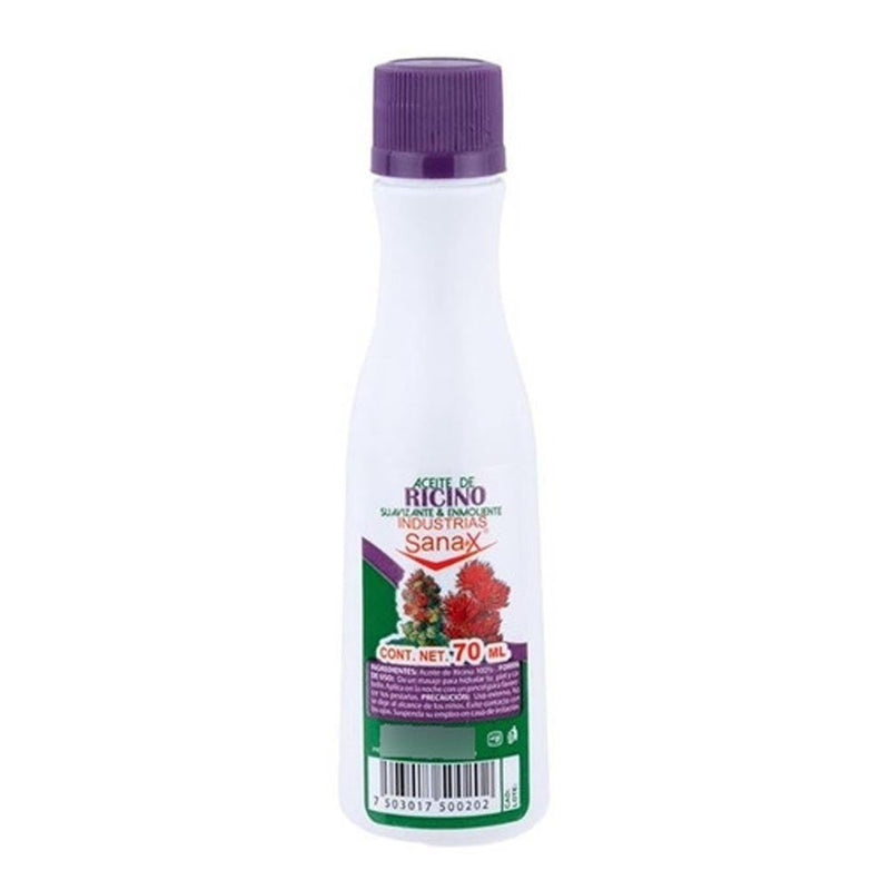 Aceite de ricino sanax 70 ml