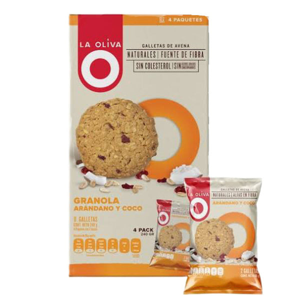 Dondeli galletas de avena/arandano con 4 108 gr