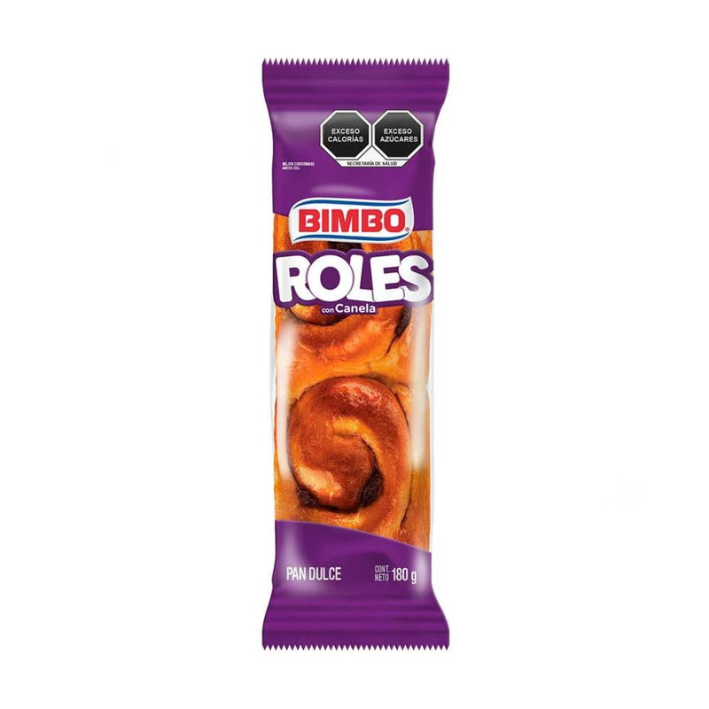 Bimbo roles de canela 180 gr