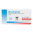 Avirena 28 tabletas 40mg/10mg/12.5