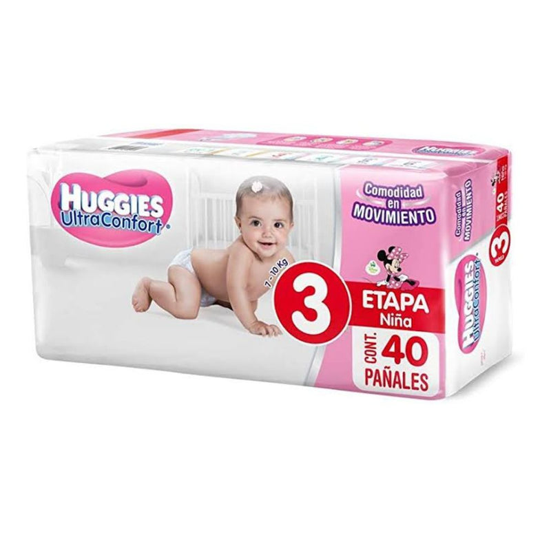 PAN HUGIES ULTRA E3 NINA 40PZ