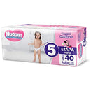 Pañal huggies ultra nina e5 40 piezas