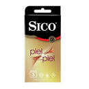 Preservativos sico piel con piel con 3pieza