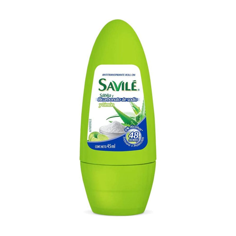 Des savile roll on bicarbonato de sodio 45 ml