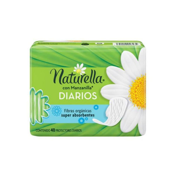 Protector diario naturella manzanilla 40